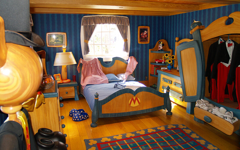 Mickey Mouse themed bedroom