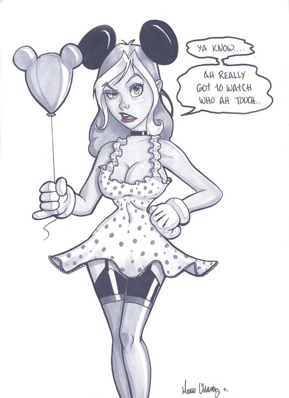 Mickey Mouse-themed character
