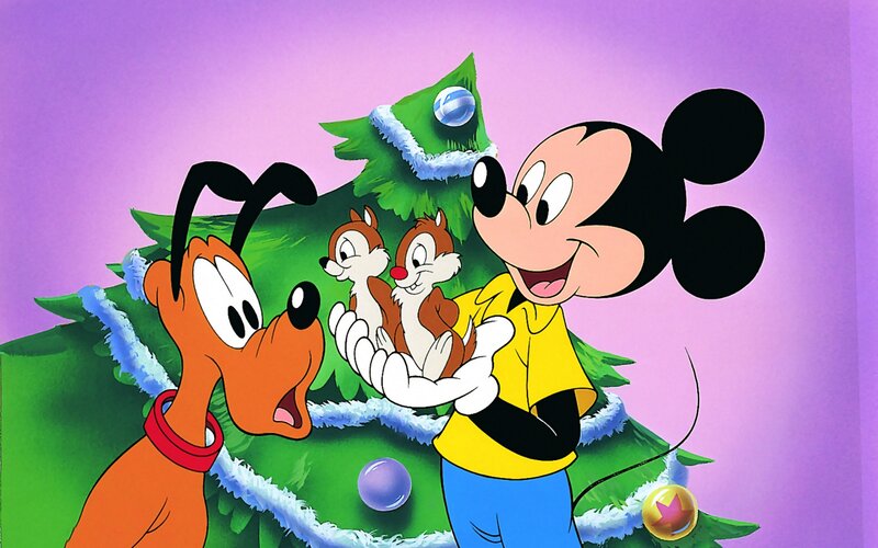 Mickey Mouse with Chipmunks