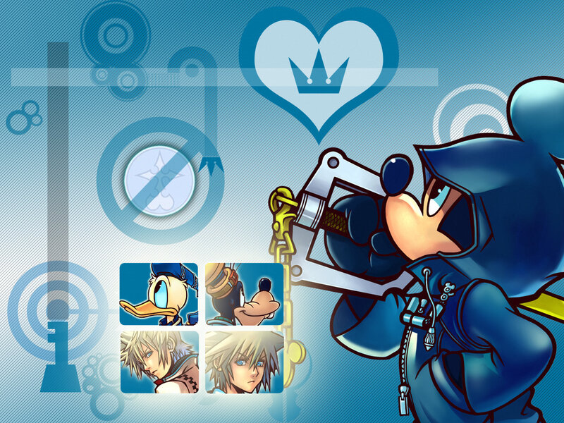 Mickey Mouse with Keyblade