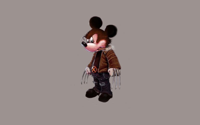 Mickey Mouse Wolverine Hybrid