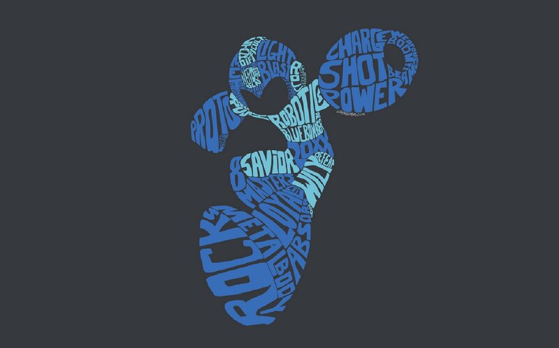 Mickey Mouse word art