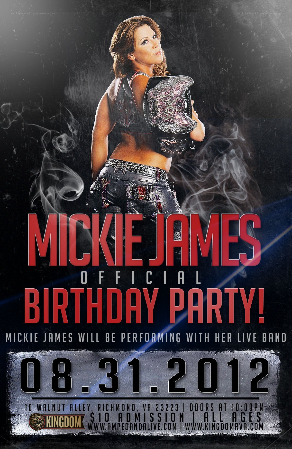 Mickie James birthday party