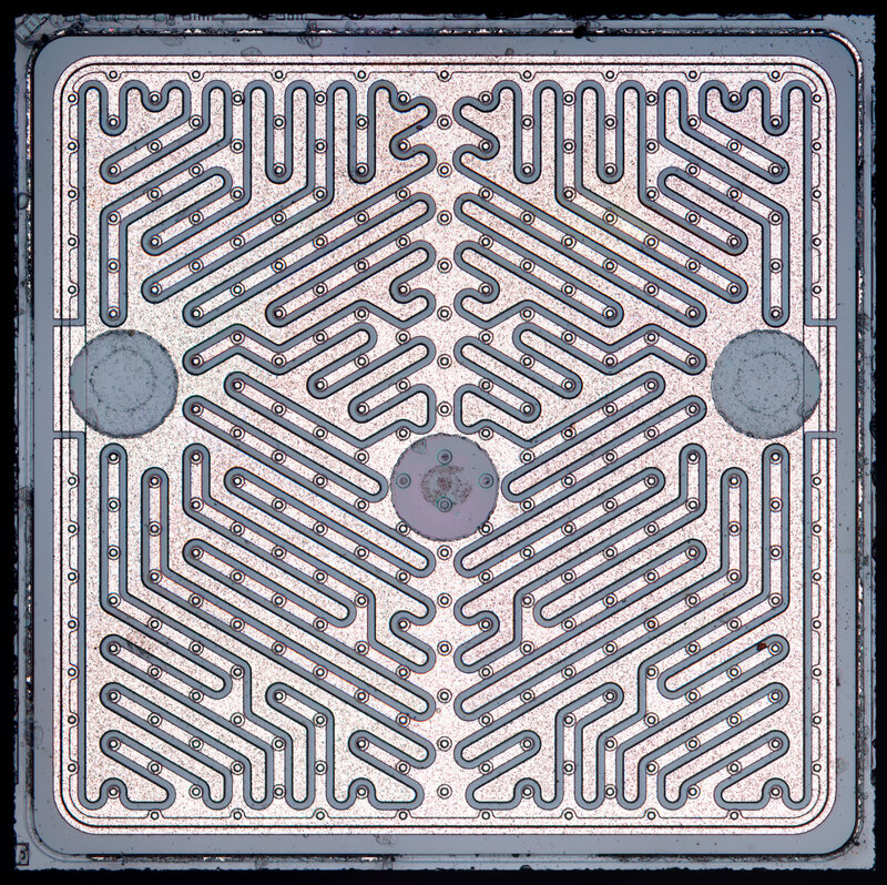 Microchip Circuit Board — Silver