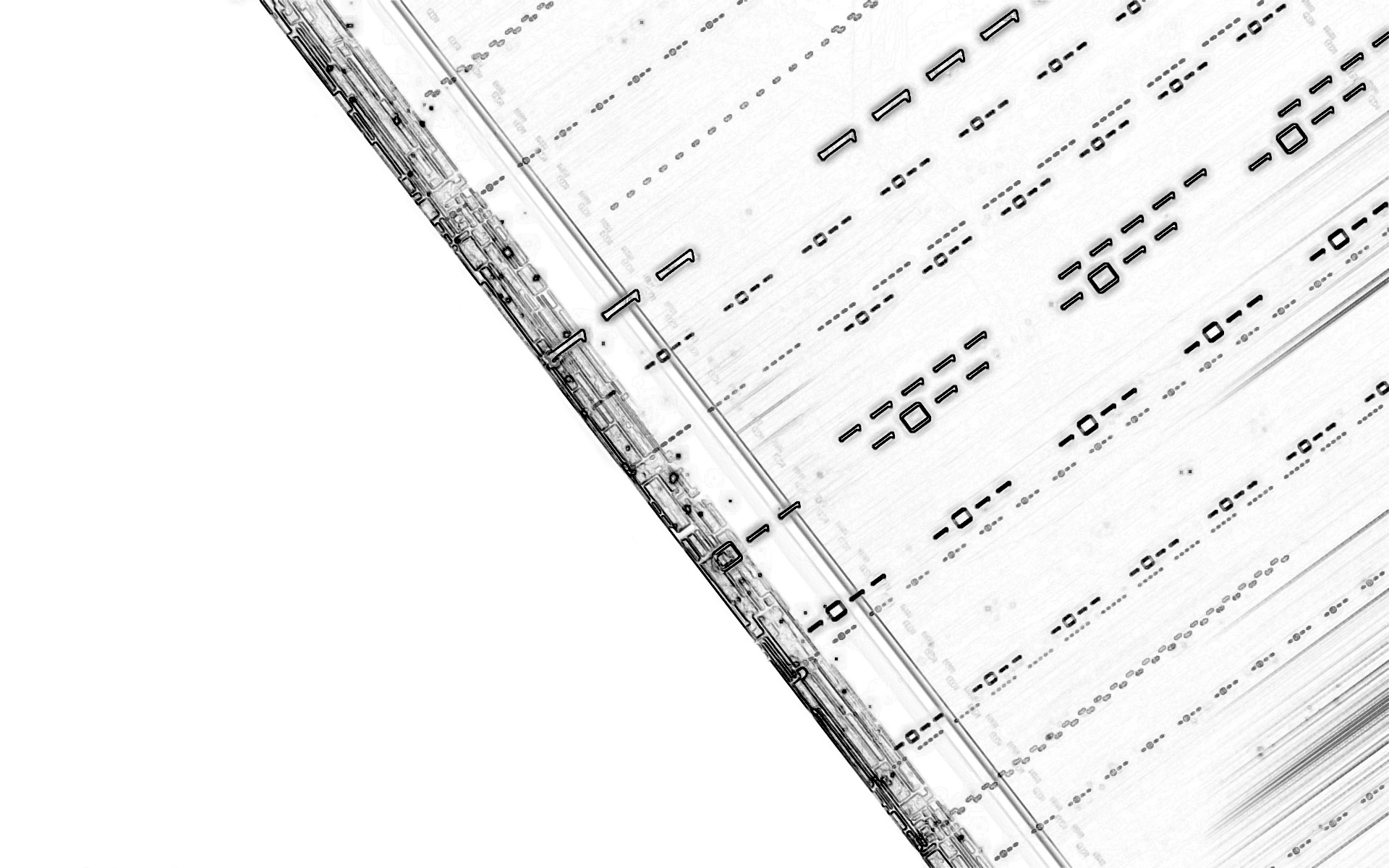 Microchip circuit pattern