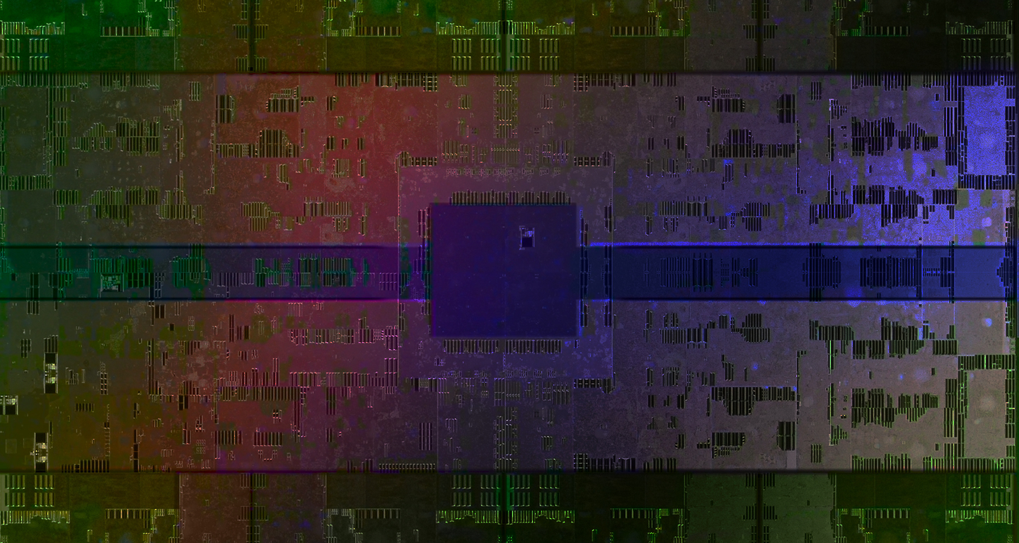 microchip circuitry pattern