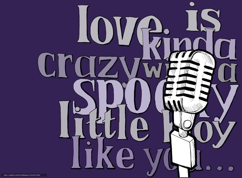 microphone love quote
