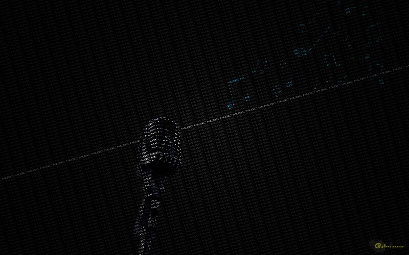 microphone music background