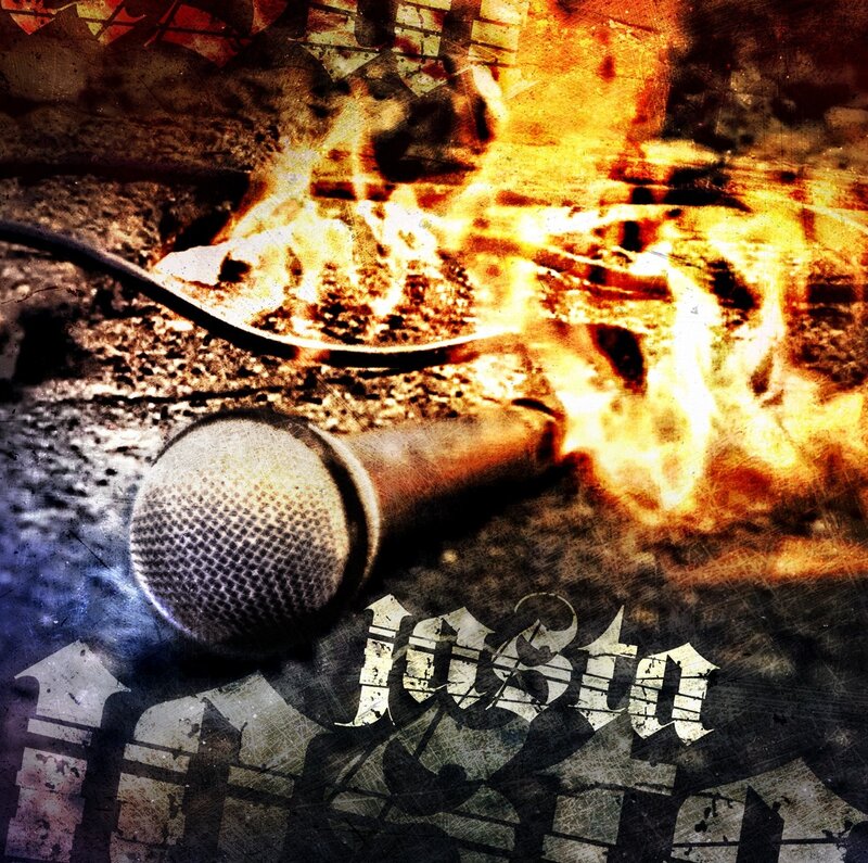 Microphone on Fire — Black