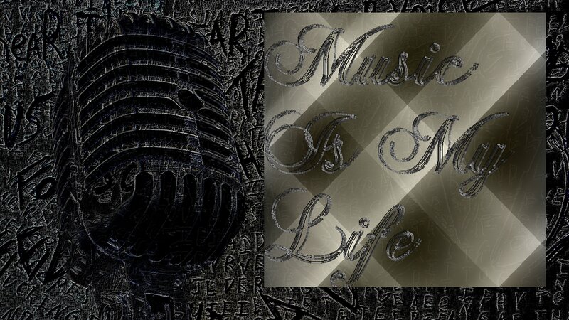 Microphone with Text