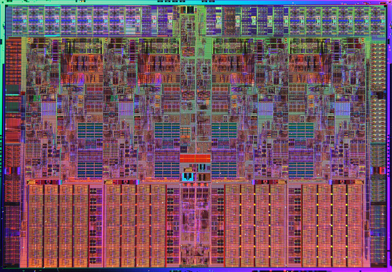 microprocessor die shot