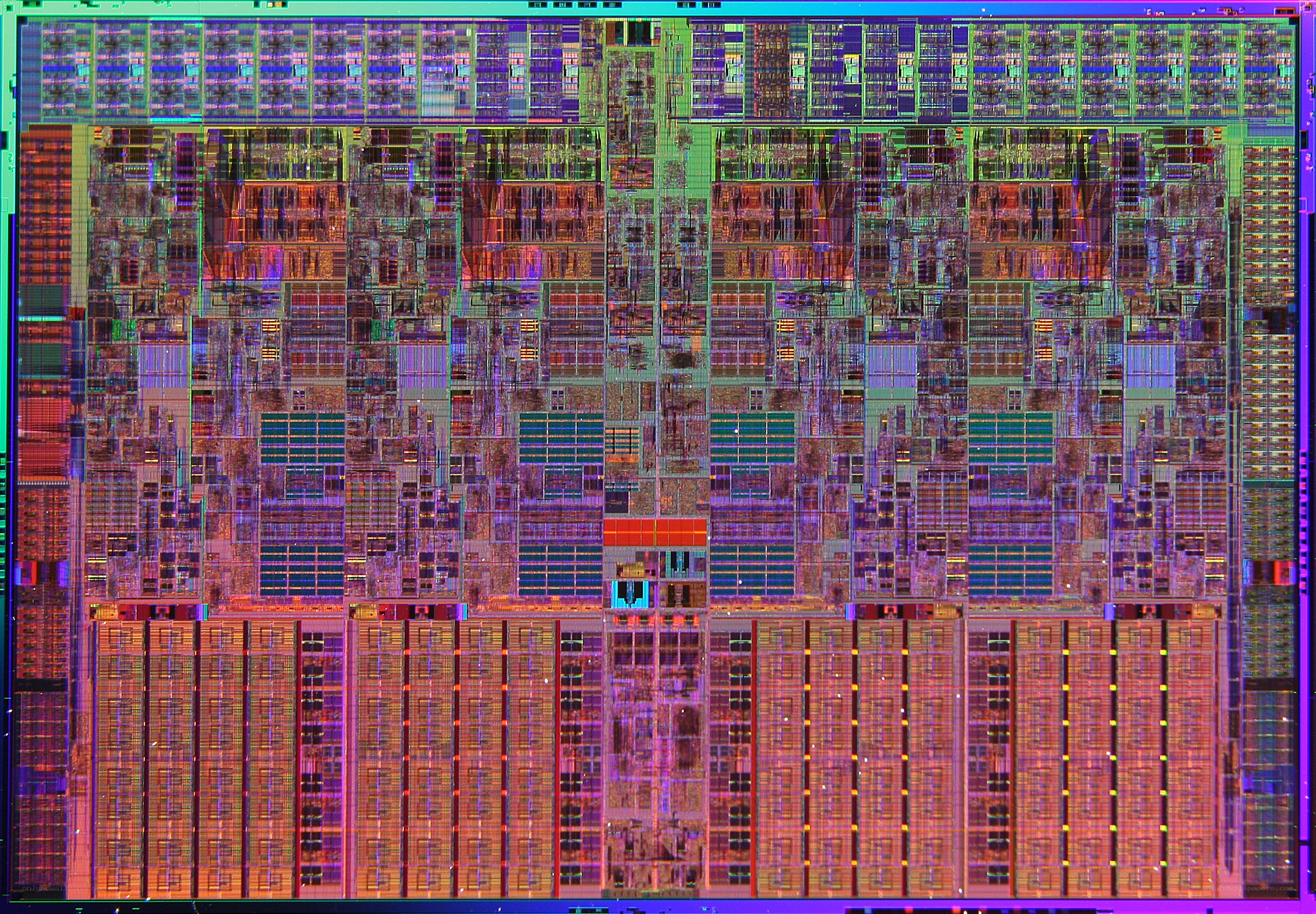microprocessor die shot