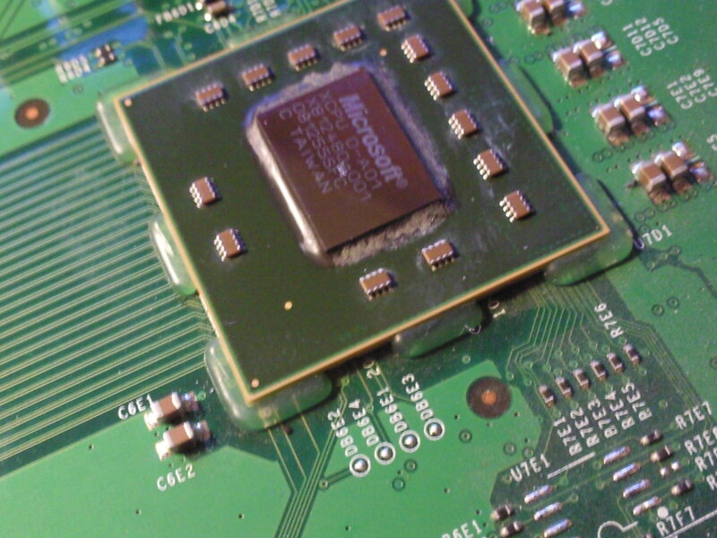 Microprocessor on Circuit Board — Green, Technical