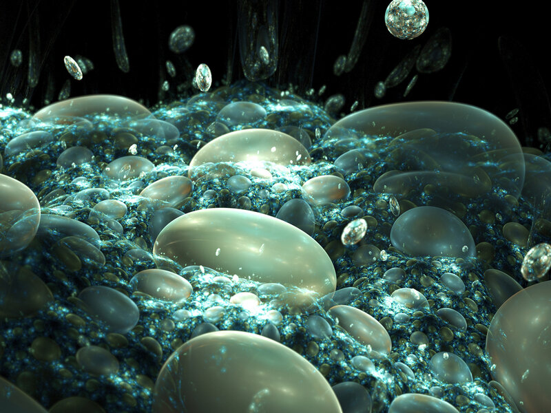 Microscopic Bubbles in Liquid