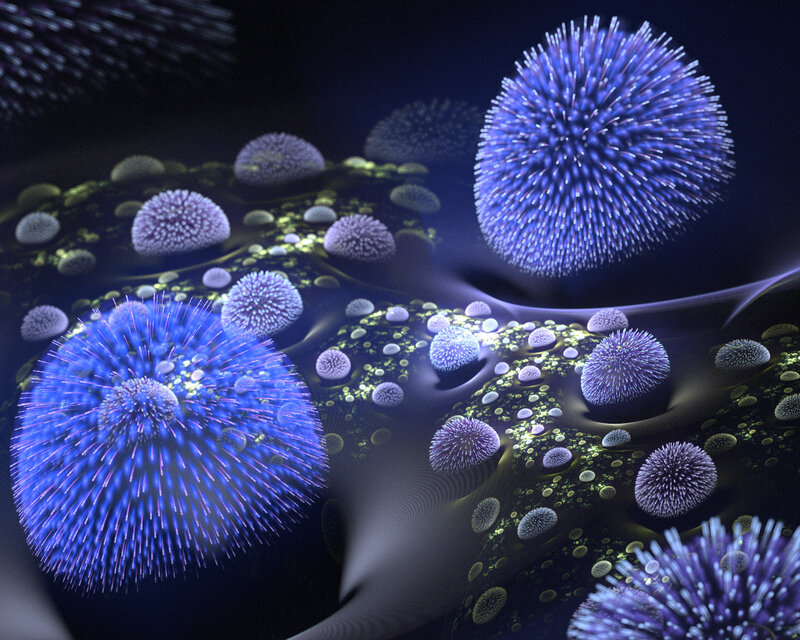 Microscopic Spiky Spheres