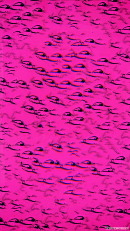 Microscopic View of Cells — Magenta