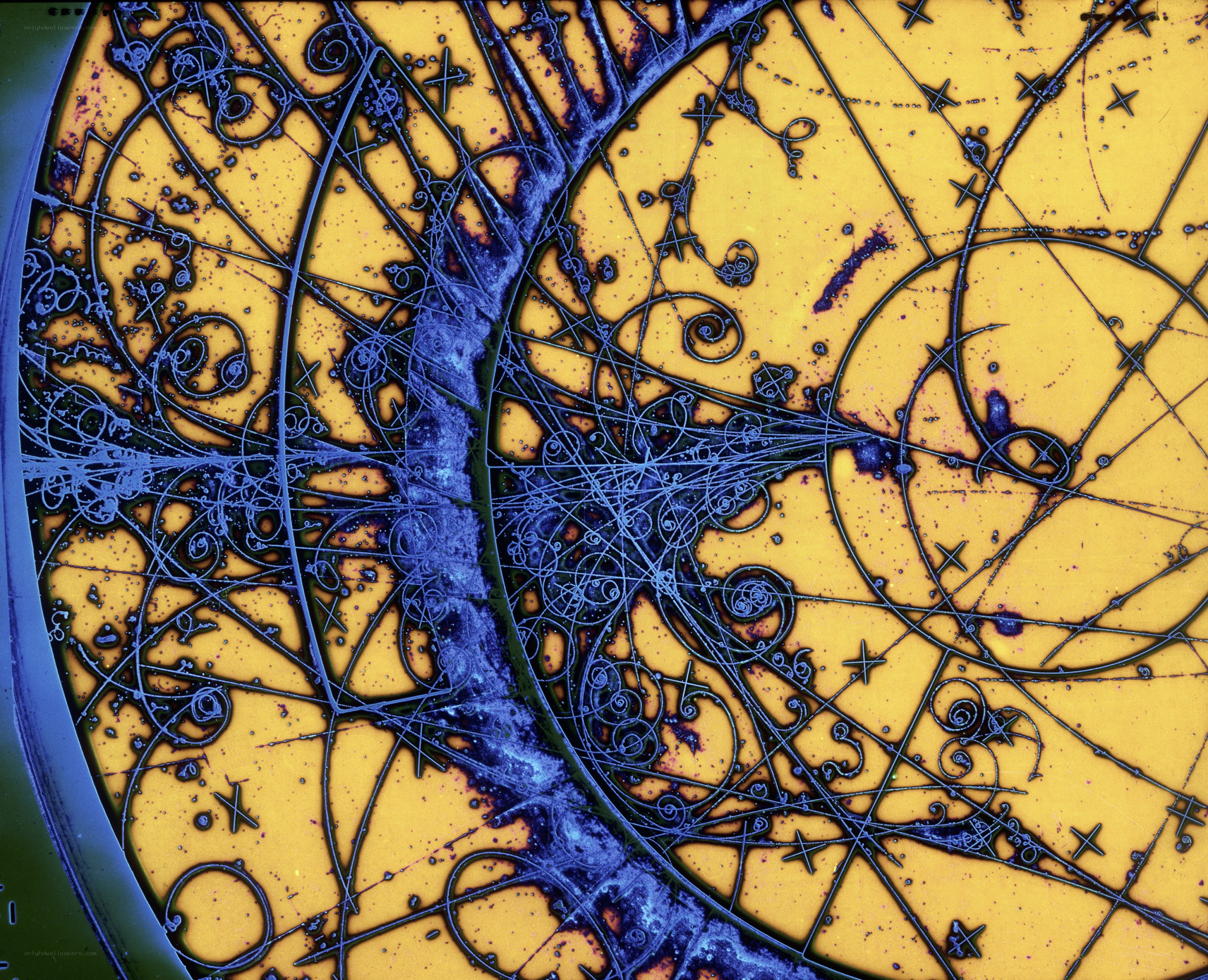 Microscopic view of neural network