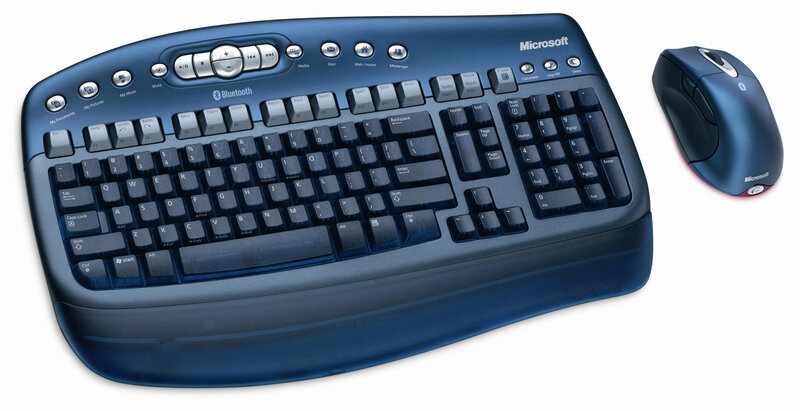 Microsoft Bluetooth keyboard and mouse