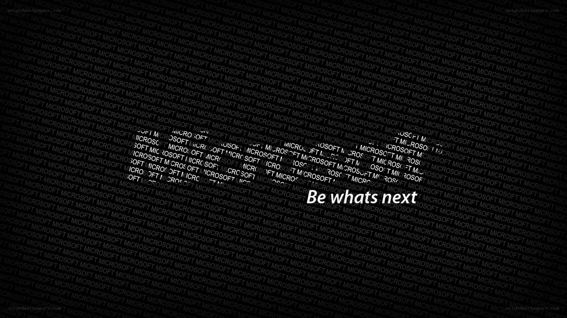 Microsoft branding with tagline
