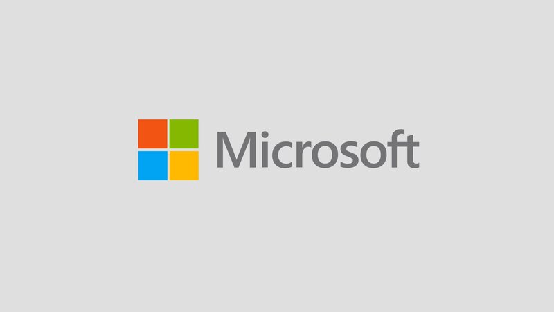 Microsoft Logo — Gray