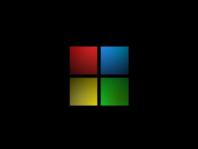 Microsoft Logo — Red