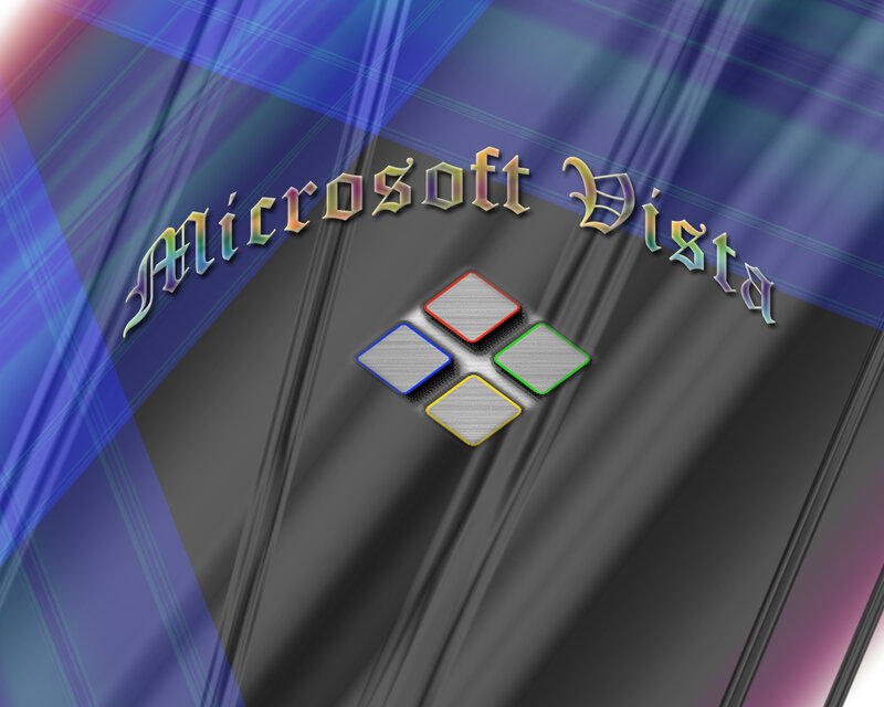 Microsoft Vista logo wallpaper