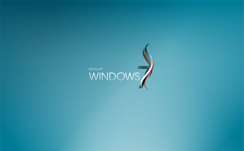 Microsoft Windows 7 Logo — Blue