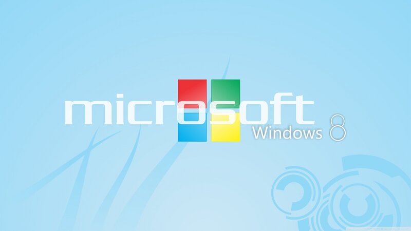 Microsoft Windows 8 Logo — Blue