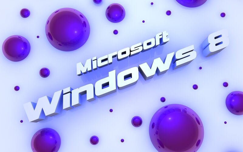 Microsoft Windows 8 Logo — Purple