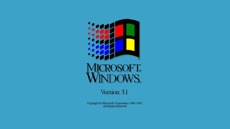 Microsoft Windows Logo — Blue, Neutral
