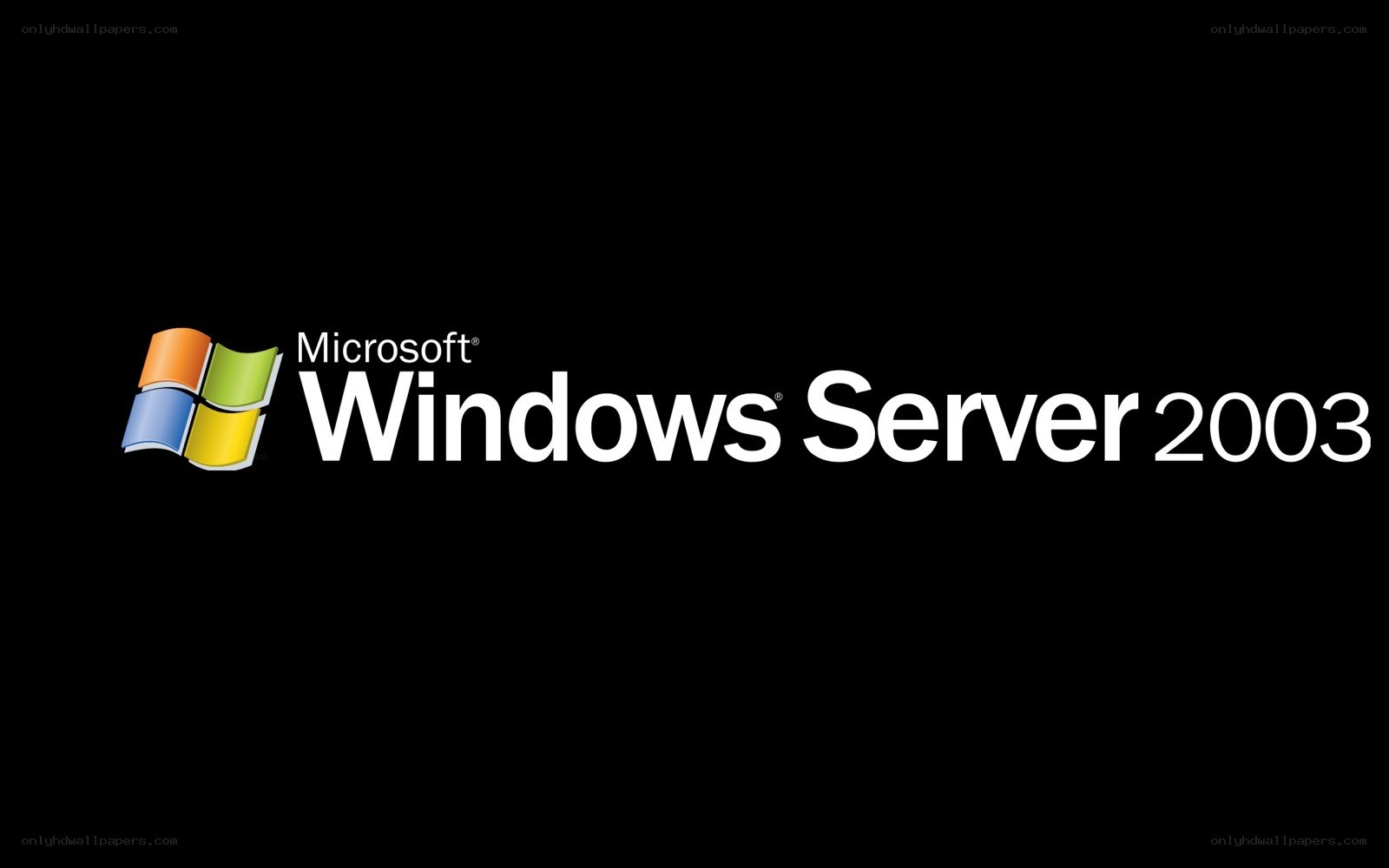 Microsoft Windows Server 2003 logo