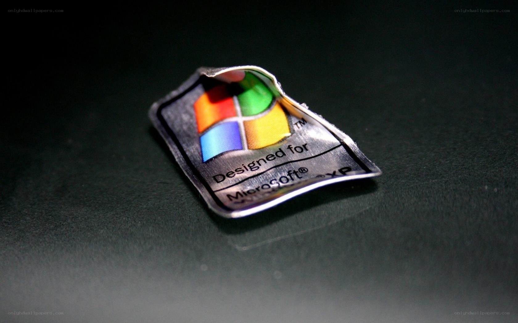 Microsoft Windows XP sticker