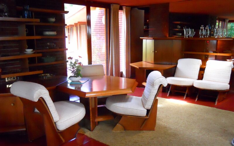 Mid-century modern dining room