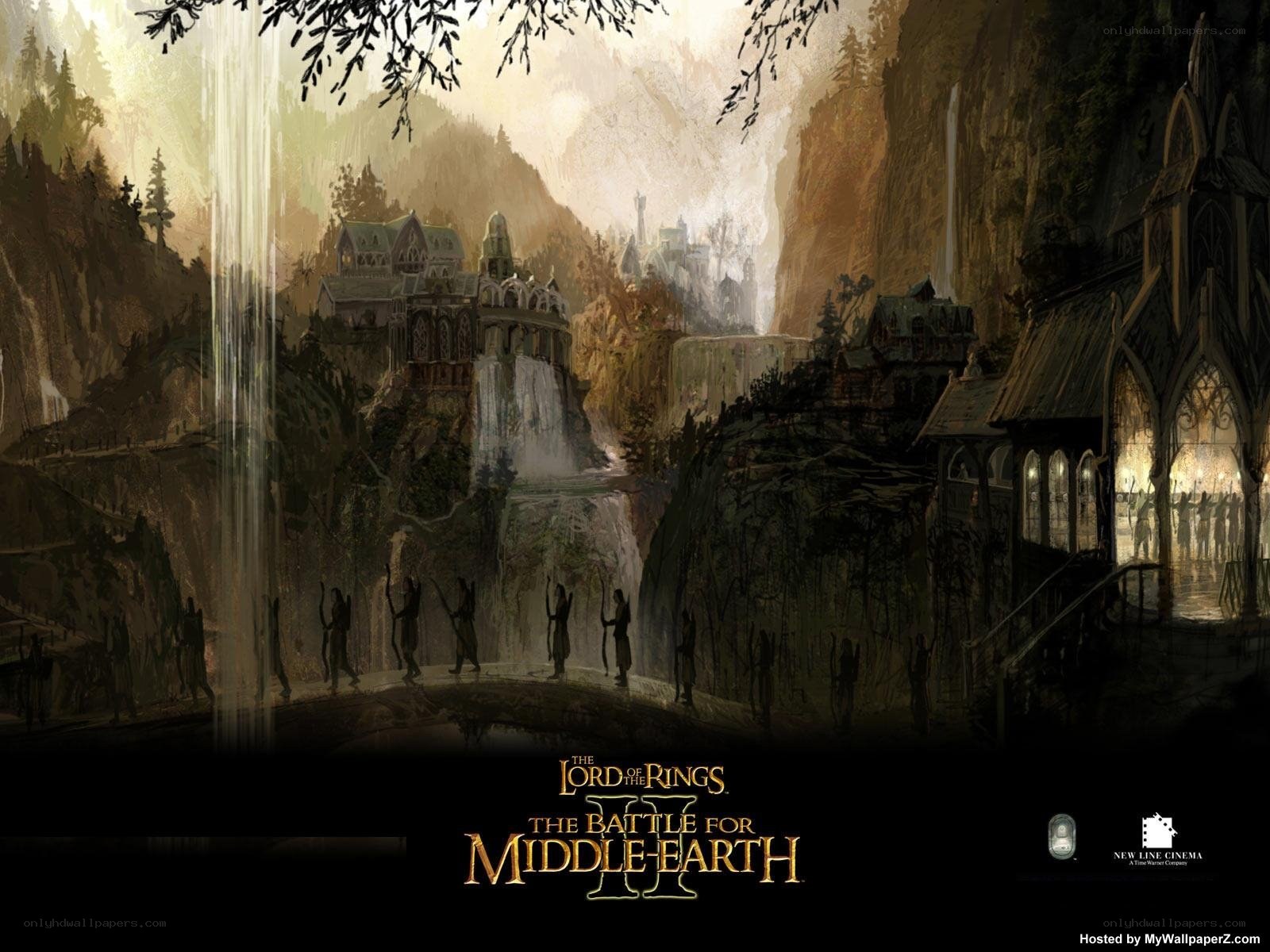 Middle-earth battle scene