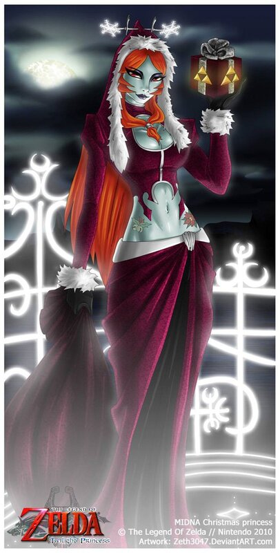 Midna Christmas princess