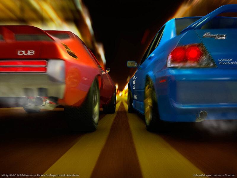 Midnight Club 3 racing cars