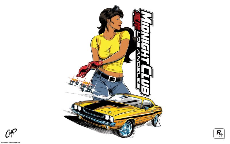 Midnight Club Los Angeles artwork