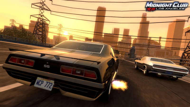 Midnight Club Los Angeles gameplay