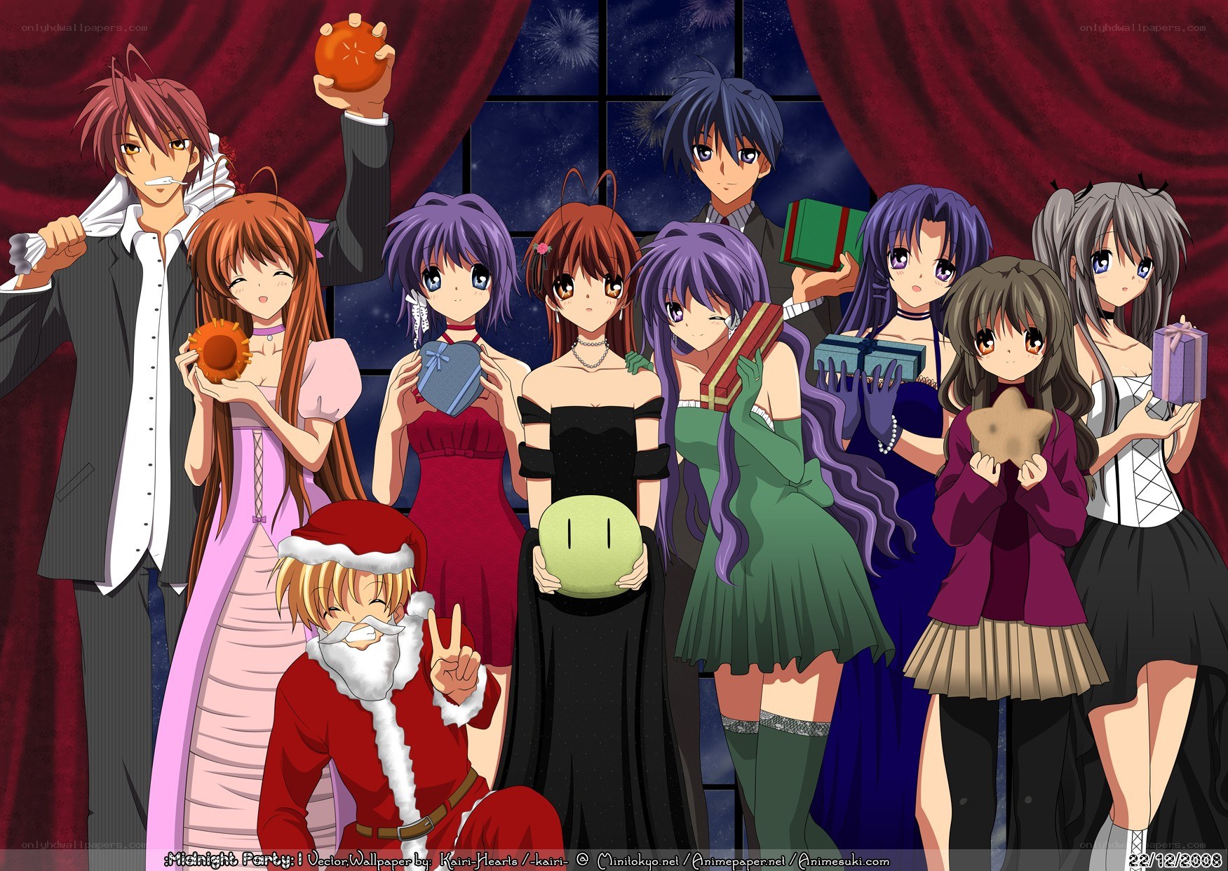 Midnight Party characters