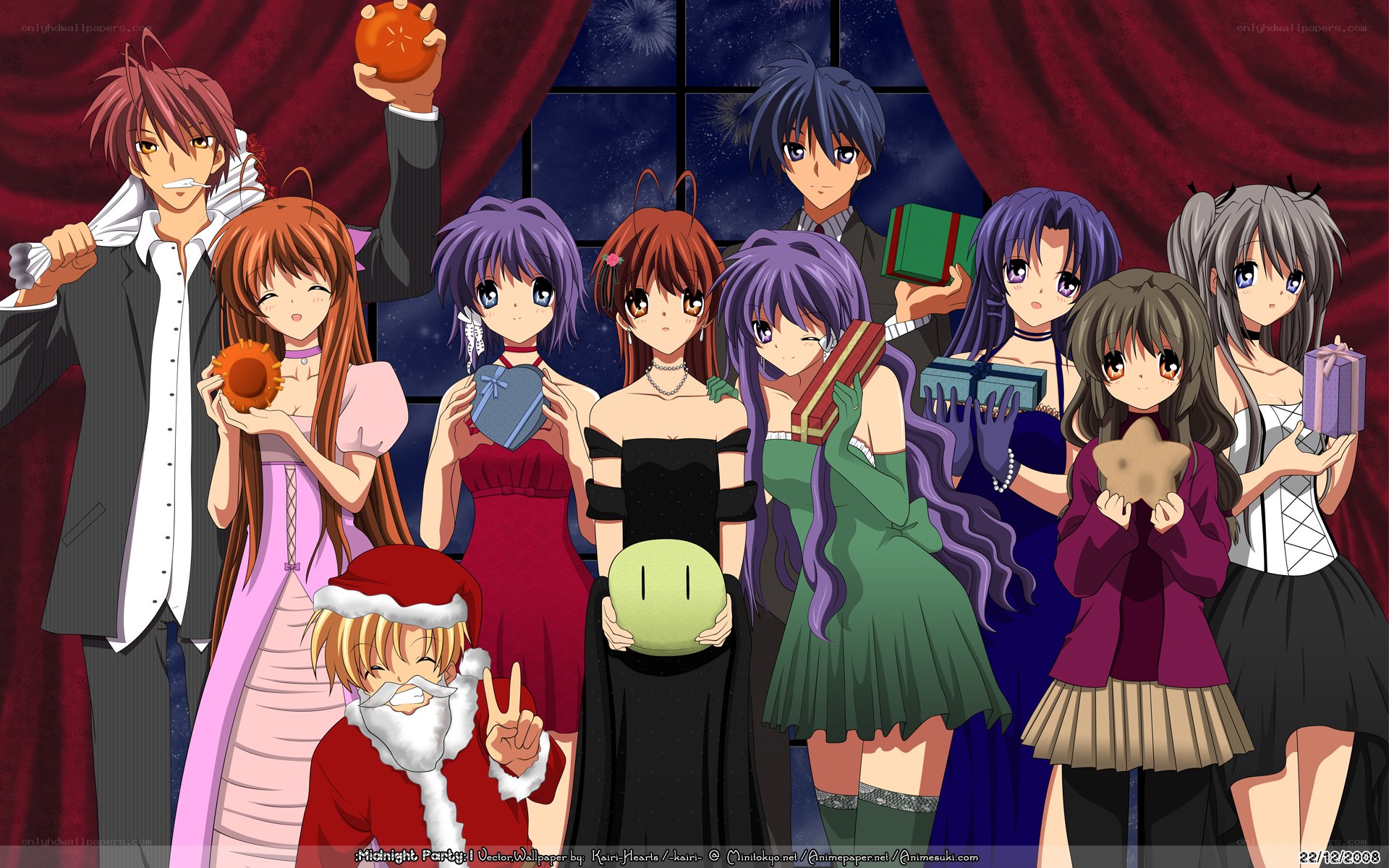 Midnight Party characters