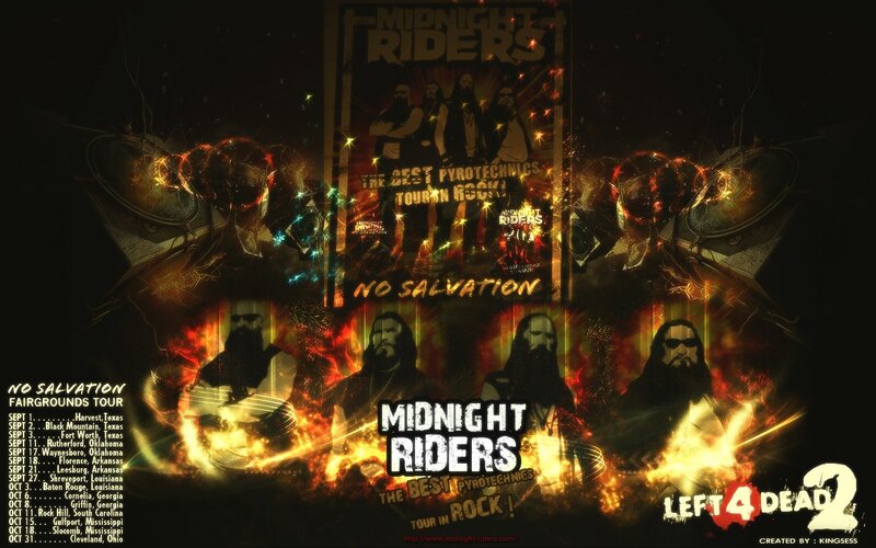 Midnight Riders tour poster