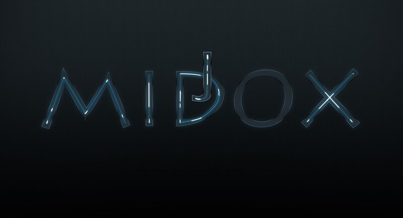 MIDOX logo on dark background