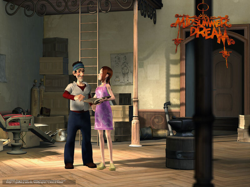 Midsummer Dream characters in workshop