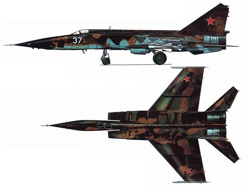 MiG-25 Foxbat aircraft