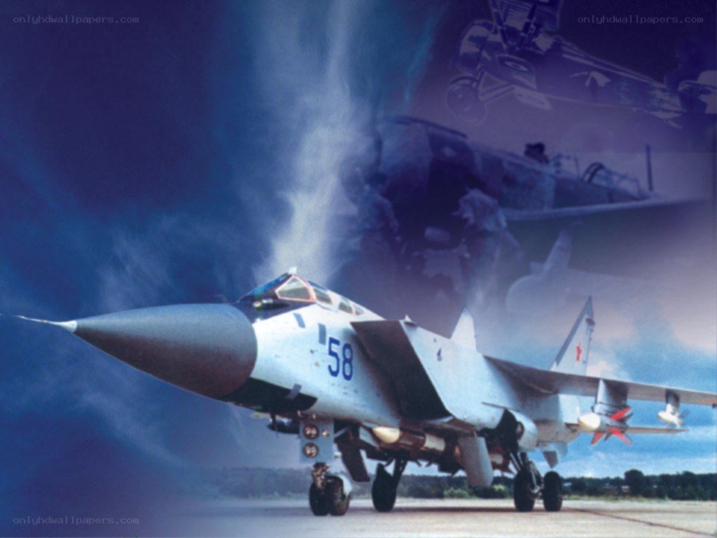 MiG-25 on the tarmac
