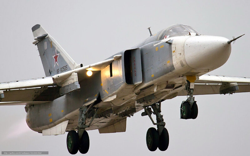MiG-27 aircraft in flight
