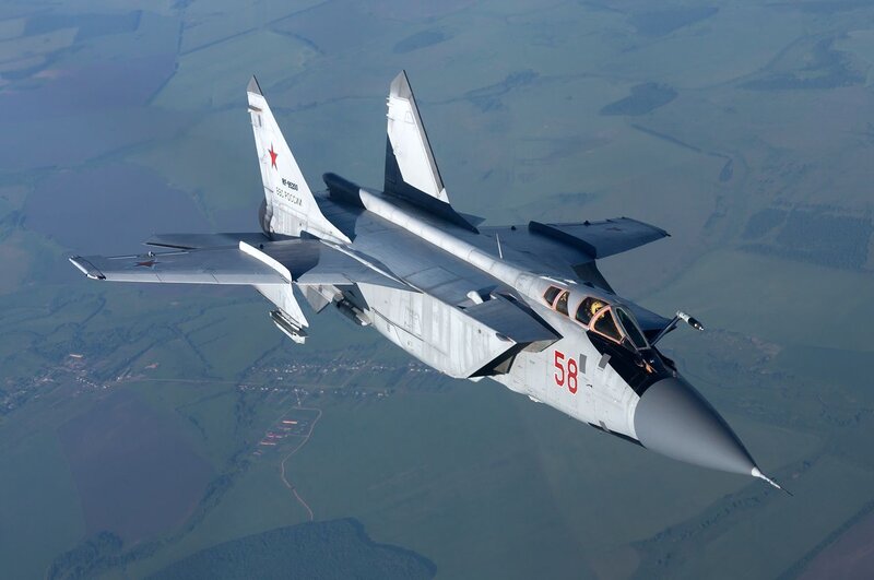 MiG-29 Fighter Jet — Gray, Aerial, Afternoon
