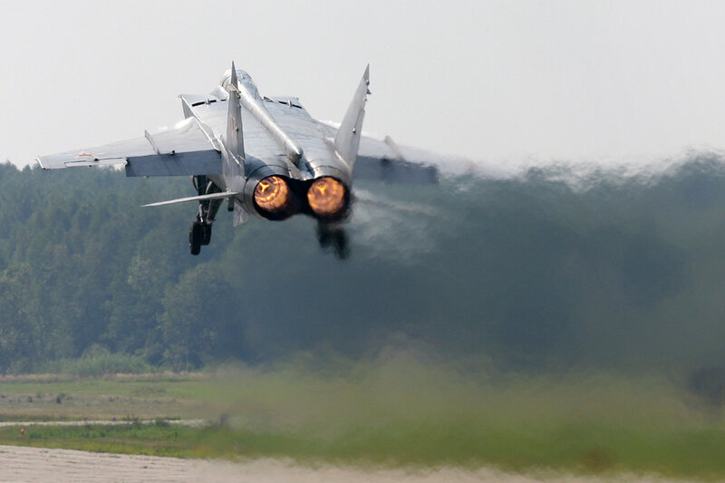 Mig-29 Fighter Jet — Gray, Dramatic, Afternoon, Photograph, Jet Engine, Forest