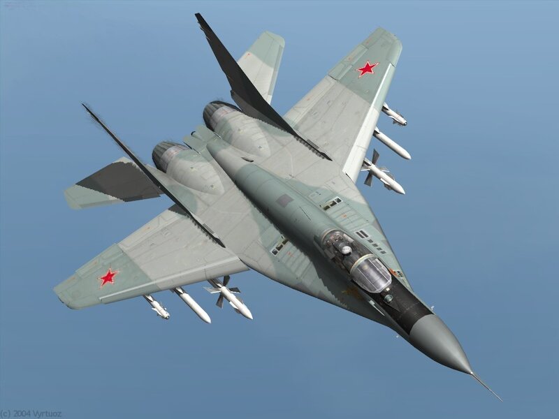 MiG-29 Fighter Jet — Gray, Neutral, 3d Render