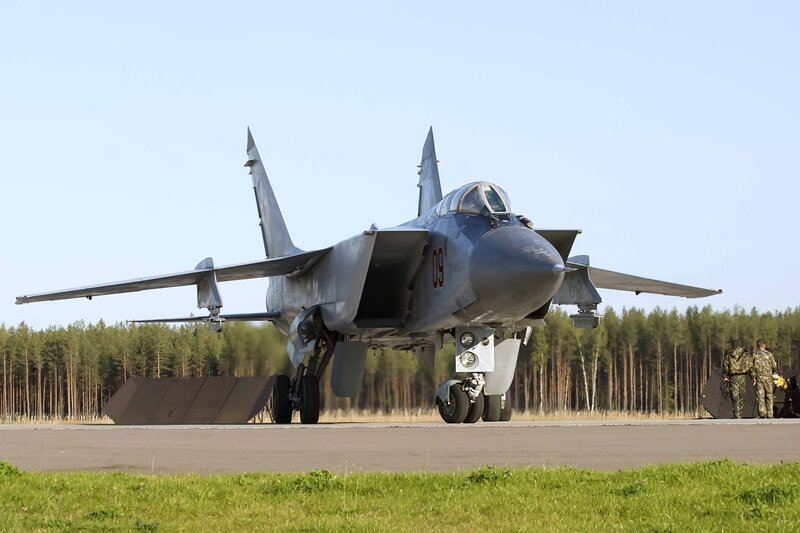 MiG-29 fighter jet on runway